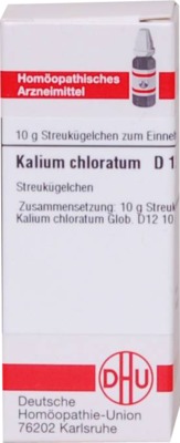 KALIUM CHLORATUM D 12 Globuli von DHU-Arzneimittel GmbH & Co. KG