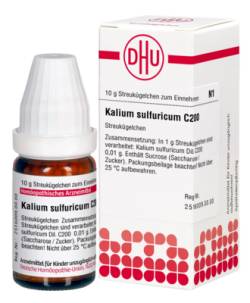 KALIUM SULFURICUM C 200 Globuli 10 g von DHU-Arzneimittel GmbH & Co. KG