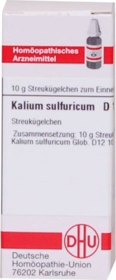 KALIUM SULFURICUM D 12 Globuli von DHU-Arzneimittel GmbH & Co. KG
