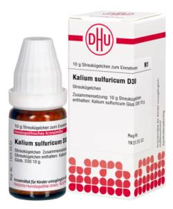 KALIUM SULFURICUM D 30 Globuli 10 g von DHU-Arzneimittel GmbH & Co. KG