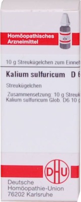 KALIUM SULFURICUM D 6 Globuli von DHU-Arzneimittel GmbH & Co. KG