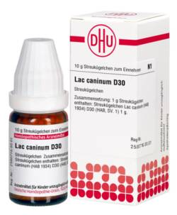 LAC CANINUM D 30 Globuli 10 g von DHU-Arzneimittel GmbH & Co. KG