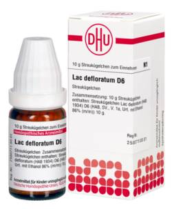 LAC DEFLORATUM D 6 Globuli 10 g von DHU-Arzneimittel GmbH & Co. KG