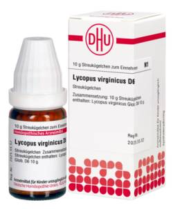 LYCOPUS VIRGINICUS D 6 Globuli 10 g von DHU-Arzneimittel GmbH & Co. KG