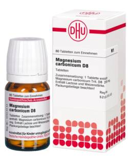 MAGNESIUM CARBONICUM D 8 Tabletten 80 St von DHU-Arzneimittel GmbH & Co. KG