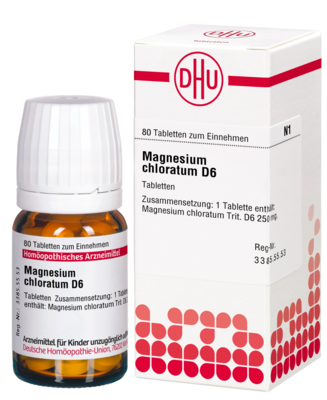 MAGNESIUM CHLORATUM D 6 Tabletten 80 St von DHU-Arzneimittel GmbH & Co. KG