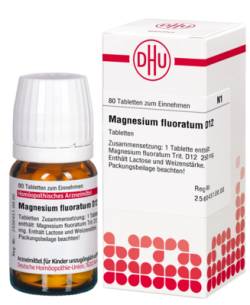 MAGNESIUM FLUORATUM D 12 Tabletten 80 St von DHU-Arzneimittel GmbH & Co. KG