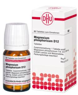 MAGNESIUM PHOSPHORICUM D 12 Tabletten 80 St von DHU-Arzneimittel GmbH & Co. KG