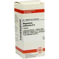 MAGNESIUM SULFURICUM D 6 Tabletten 80 St von DHU-Arzneimittel GmbH & Co. KG