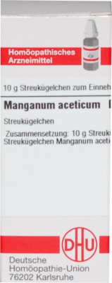 MANGANUM ACETICUM D 12 Globuli 10 g von DHU-Arzneimittel GmbH & Co. KG