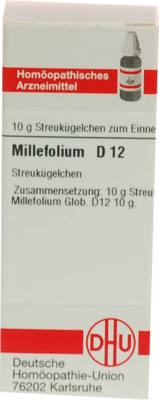 MILLEFOLIUM D 12 Globuli 10 g von DHU-Arzneimittel GmbH & Co. KG