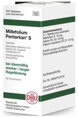 MILLEFOLIUM PENTARKAN S Tabletten von DHU-Arzneimittel GmbH & Co. KG