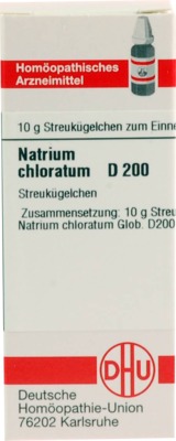 NATRIUM CHLORATUM D 200 Globuli von DHU-Arzneimittel GmbH & Co. KG