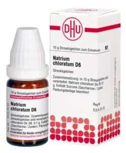 NATRIUM CHLORATUM D 6 Globuli 10 g von DHU-Arzneimittel GmbH & Co. KG