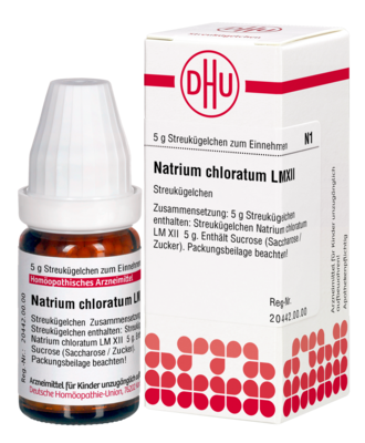 NATRIUM CHLORATUM LM XII Globuli 5 g von DHU-Arzneimittel GmbH & Co. KG