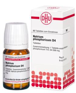 NATRIUM PHOSPHORICUM D 4 Tabletten 80 St von DHU-Arzneimittel GmbH & Co. KG