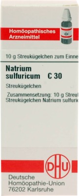 NATRIUM SULFURICUM C 30 Globuli von DHU-Arzneimittel GmbH & Co. KG