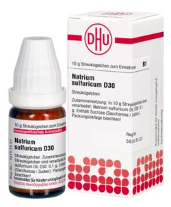 NATRIUM SULFURICUM D 30 Globuli 10 g von DHU-Arzneimittel GmbH & Co. KG