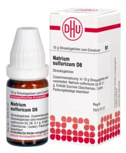 NATRIUM SULFURICUM D 6 Globuli 10 g von DHU-Arzneimittel GmbH & Co. KG