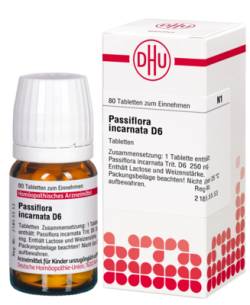 PASSIFLORA INCARNATA D 6 Tabletten 80 St von DHU-Arzneimittel GmbH & Co. KG