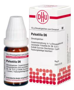 PULSATILLA D 6 Globuli 10 g von DHU-Arzneimittel GmbH & Co. KG
