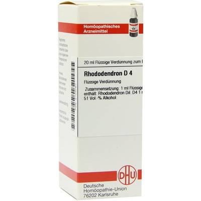 RHODODENDRON D 4 Dilution 20 ml von DHU-Arzneimittel GmbH & Co. KG