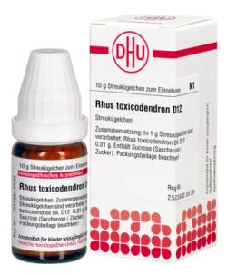 RHUS TOXICODENDRON D 12 Globuli 10 g von DHU-Arzneimittel GmbH & Co. KG