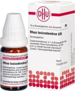 RHUS TOXICODENDRON D 30 Globuli von DHU-Arzneimittel GmbH & Co. KG