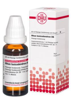 RHUS TOXICODENDRON D 6 Dilution 20 ml von DHU-Arzneimittel GmbH & Co. KG