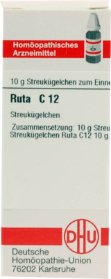 RUTA C 12 Globuli 10 g von DHU-Arzneimittel GmbH & Co. KG