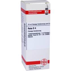 RUTA D 4 Dilution 20 ml von DHU-Arzneimittel GmbH & Co. KG