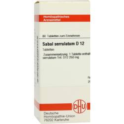 SABAL SERRULATUM D 12 Tabletten 80 St von DHU-Arzneimittel GmbH & Co. KG