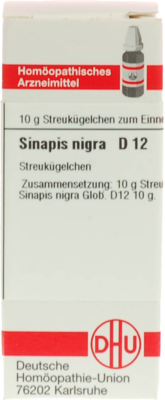 SINAPIS NIGRA D 12 Globuli 10 g von DHU-Arzneimittel GmbH & Co. KG