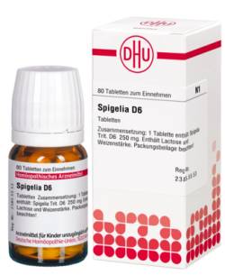 SPIGELIA D 6 Tabletten 80 St von DHU-Arzneimittel GmbH & Co. KG