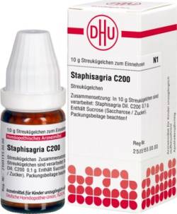 STAPHISAGRIA C 200 Globuli von DHU-Arzneimittel GmbH & Co. KG