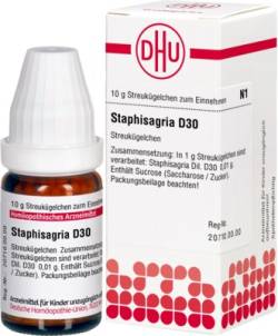 STAPHISAGRIA D 30 Globuli von DHU-Arzneimittel GmbH & Co. KG