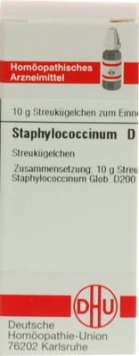 STAPHYLOCOCCINUM D 200 Globuli 10 g von DHU-Arzneimittel GmbH & Co. KG