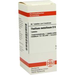 THALLIUM METALLICUM D 6 Tabletten 80 St von DHU-Arzneimittel GmbH & Co. KG