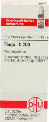 THUJA C 200 Globuli von DHU-Arzneimittel GmbH & Co. KG