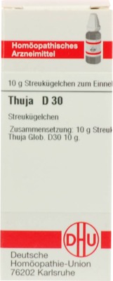 THUJA D 30 Globuli von DHU-Arzneimittel GmbH & Co. KG