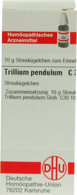 TRILLIUM PENDULUM C 30 Globuli 10 g von DHU-Arzneimittel GmbH & Co. KG