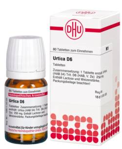 URTICA D 6 Tabletten 80 St von DHU-Arzneimittel GmbH & Co. KG