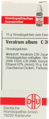 VERATRUM ALBUM C 30 Globuli von DHU-Arzneimittel GmbH & Co. KG
