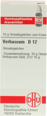 VERBASCUM D 12 Globuli 10 g von DHU-Arzneimittel GmbH & Co. KG