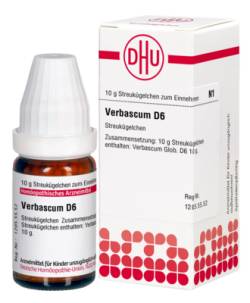 VERBASCUM D 6 Globuli 10 g von DHU-Arzneimittel GmbH & Co. KG