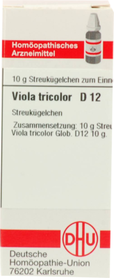 VIOLA TRICOLOR D 12 Globuli 10 g von DHU-Arzneimittel GmbH & Co. KG