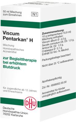 VISCUM PENTARKAN H Mischung 50 ml von DHU-Arzneimittel GmbH & Co. KG