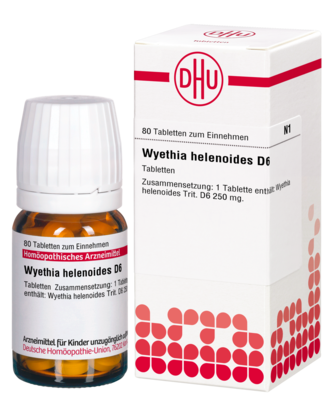 WYETHIA HELENOIDES D 6 Tabletten 80 St von DHU-Arzneimittel GmbH & Co. KG