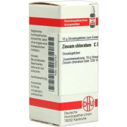 ZINCUM CHLORATUM C 30 Globuli 10 g von DHU-Arzneimittel GmbH & Co. KG