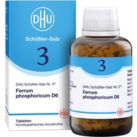 DHU SchÃ¼Ãler-Salz Nummer 3 Ferrum phosphoricum D6 Tabletten von DHU